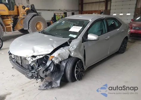 2015 Toyota Corolla S Plus из США, поврежденный, VIN 2T1BURHE3FC373565